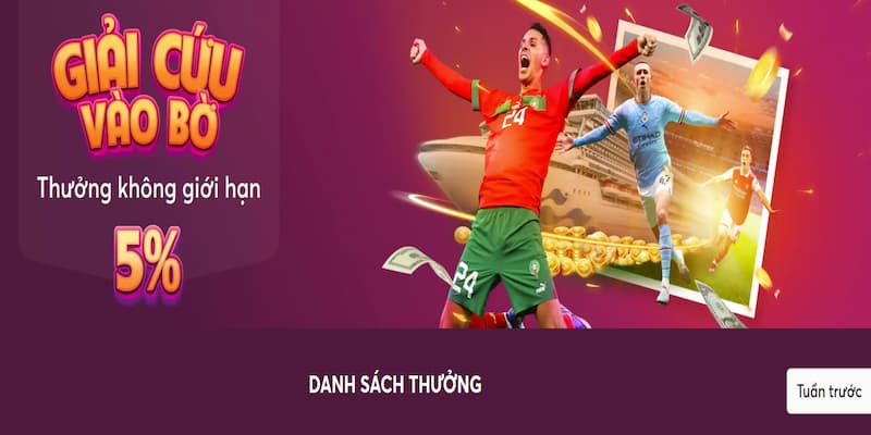 Lợi ích của chương trình hoàn 5% tiền thua đối với người chơi